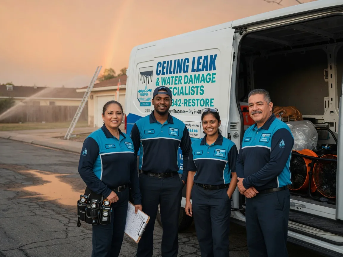 Ceiling Leak Cleanup company in Forestburg, TX